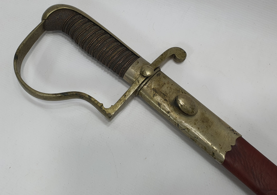 OSMANLI DÖNEMİ İGUANA DERİSİ SAPLI SOLİNGEN MARKA ÇOK NADİR POLİS MEÇİ