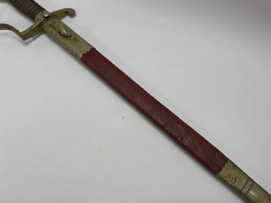 OSMANLI DÖNEMİ İGUANA DERİSİ SAPLI SOLİNGEN MARKA ÇOK NADİR POLİS MEÇİ