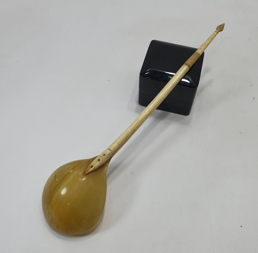 OSMANLI DÖNEMİ NADİR TEKKE İŞİ HOŞAF KAŞIĞI