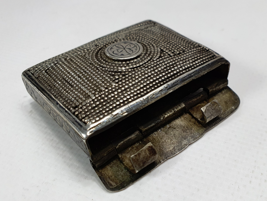 OSMANLI DÖNEMİ SAVATLI ÇERKES İŞİ GÜMÜŞ ÇAPUTLUK