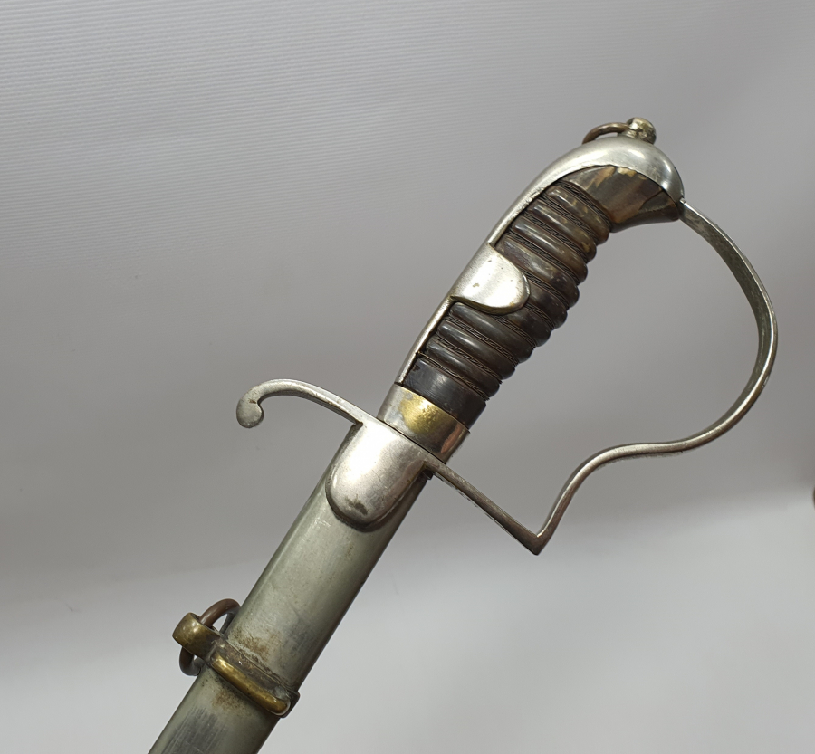 OSMANLI DÖNEMİ SIRTI YAZILI ÇİL KONDİSYONDA SUBAY KILICI