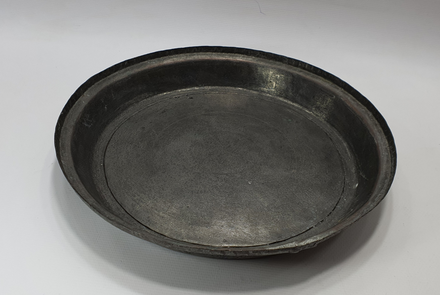 OSMANLI DÖNEMİ ÜZERİNDE BÖLÜK VE REMİZLERİ BULUNAN ÇOK NADİR YENİÇERİ TABAK