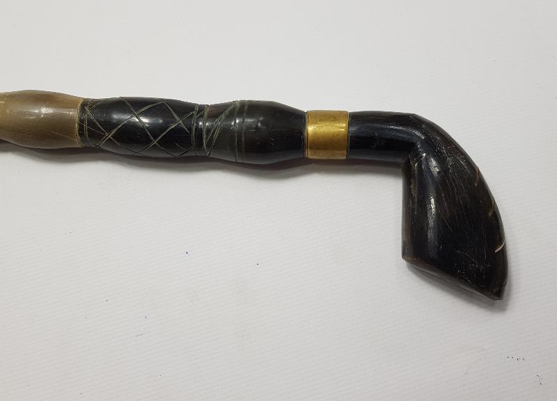 ANTİKA BOYNUZ BASTON 