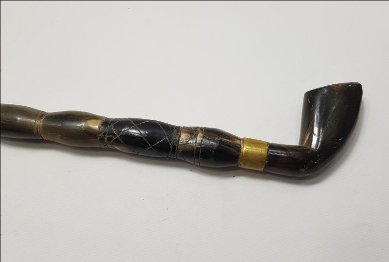 ANTİKA BOYNUZ BASTON 