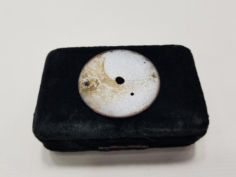 MEŞRUTİYET TEMALI PORSELEN CEP SAATİ KADRANI 