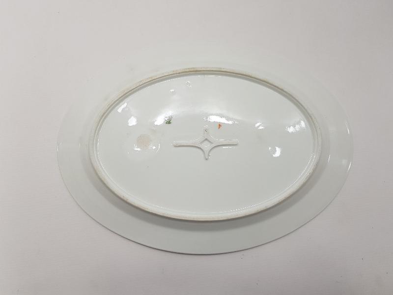 OSMANLI DÖNEMİ TOKATLIYAN OTELİ KALLAVİ BOY PORSELEN SALATA TABAĞI 