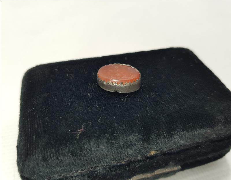 OSMANLI DÖNEMİ YA MUHAMMED YAZILI AKİK YÜZÜK TAŞI 