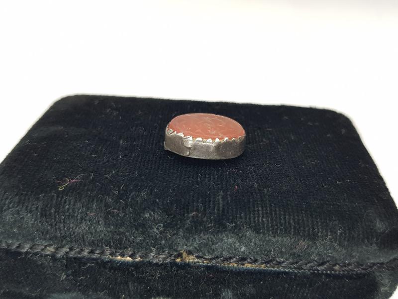 OSMANLI DÖNEMİ YA MUHAMMED YAZILI AKİK YÜZÜK TAŞI 