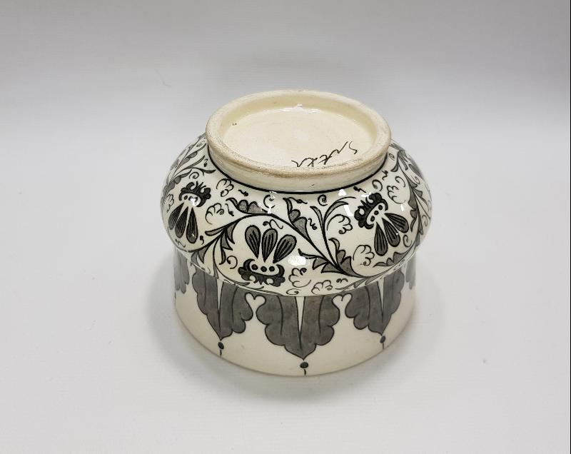 SITKI OLÇAR İMZALI KÜTAHYA SERAMİK KASE