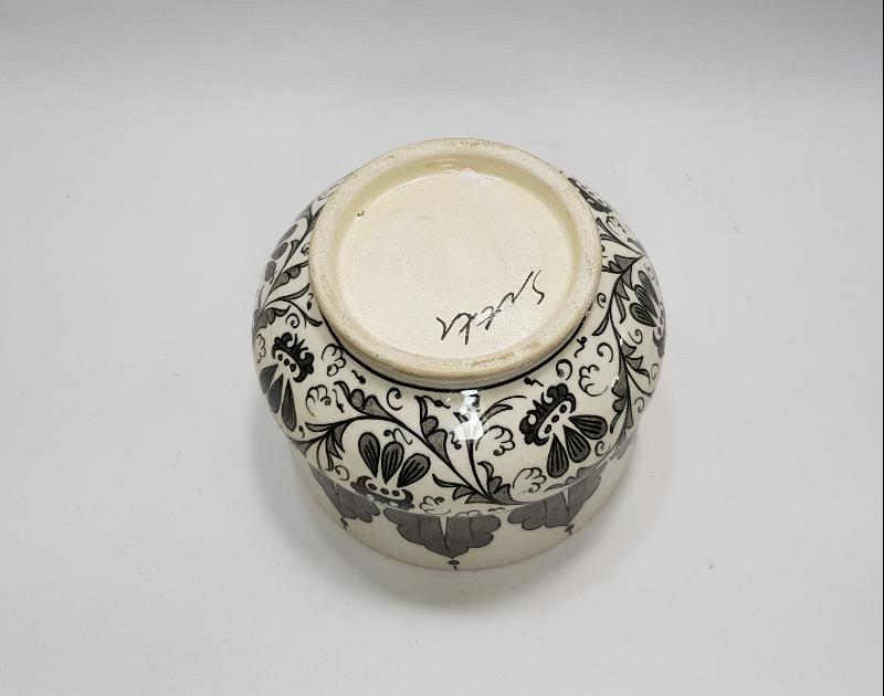 SITKI OLÇAR İMZALI KÜTAHYA SERAMİK KASE