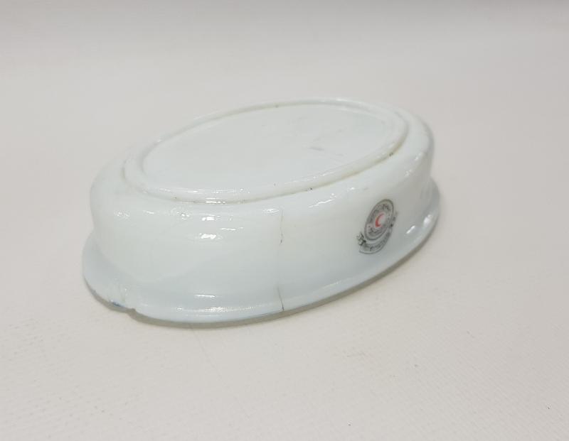 SULTAN ABDÜLHAMİD HAN SARAY İŞİ HİLALİ AHMER DAMGALI OPAL SABUNLUK