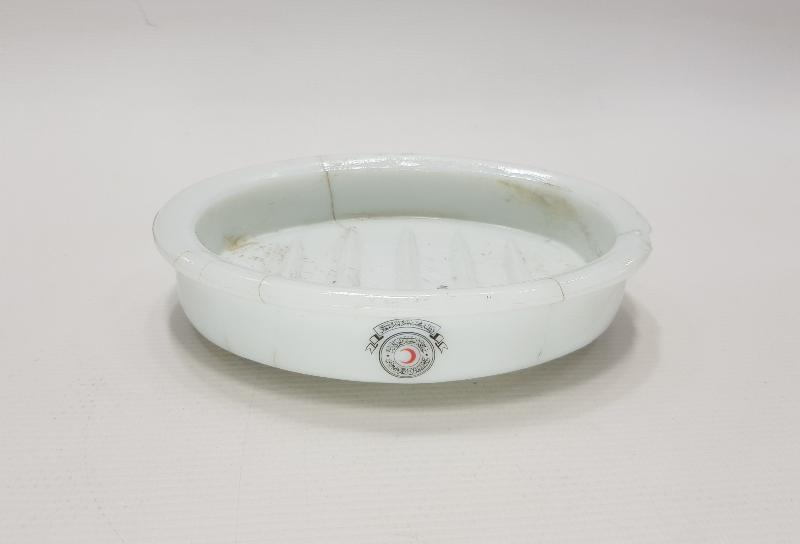 SULTAN ABDÜLHAMİD HAN SARAY İŞİ HİLALİ AHMER DAMGALI OPAL SABUNLUK