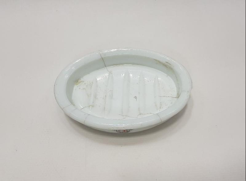 SULTAN ABDÜLHAMİD HAN SARAY İŞİ HİLALİ AHMER DAMGALI OPAL SABUNLUK