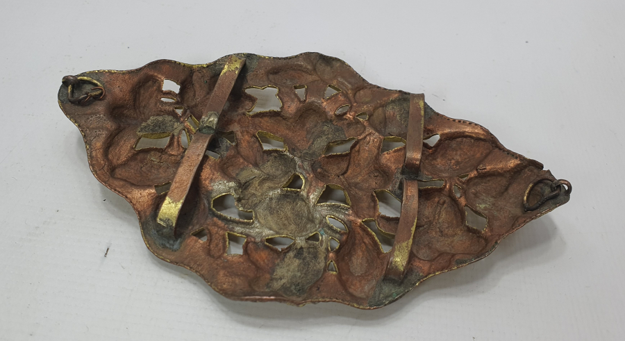 1800 BAŞLARI ÇOK NADİR  BÜYÜK BOY TOMBAK KEMER TOKASI