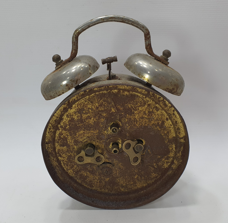 ANTİKA PETER MARKA KURMALI MASA SAATİ