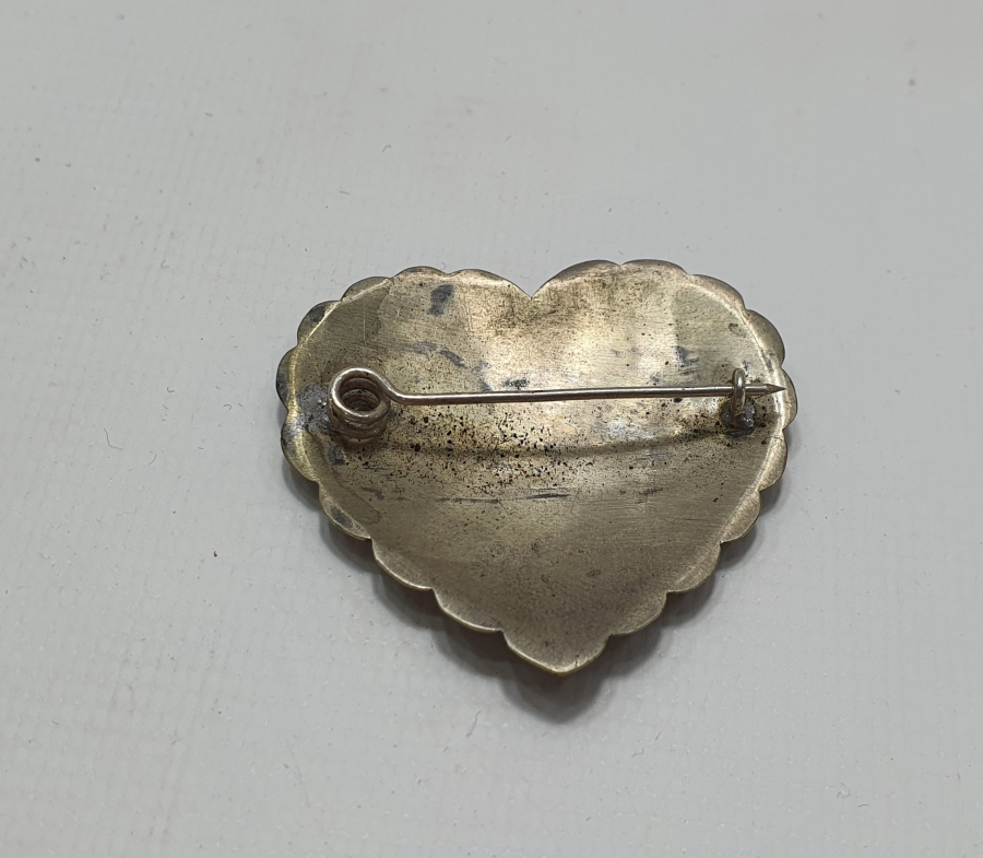 OSMANLI DÖNEMİ AY YILDIZLI ÇERKES İŞİ SAVATLI BROŞ