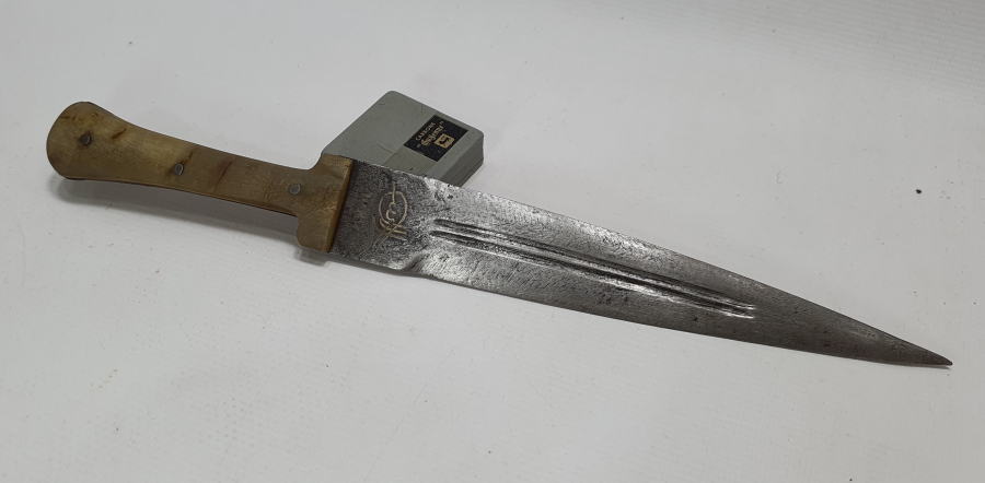 OSMANLI DÖNEMİ ÇOK NADİR KOFGARİ İŞÇİLİKLİ ÇERKES KAMASI