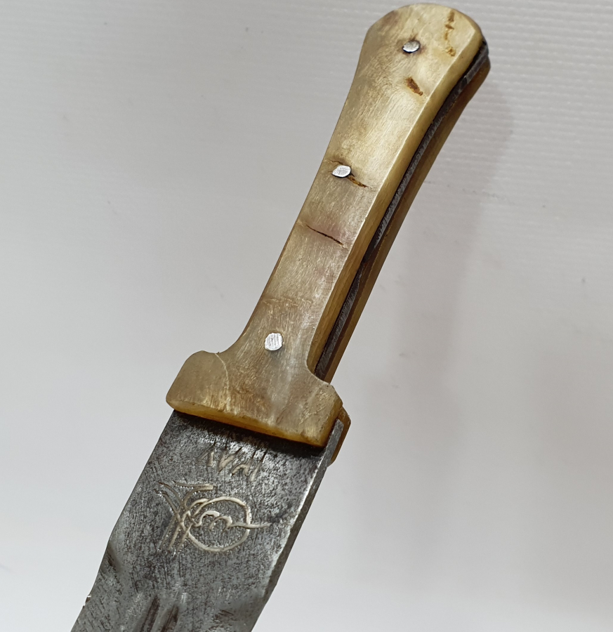 OSMANLI DÖNEMİ ÇOK NADİR KOFGARİ İŞÇİLİKLİ ÇERKES KAMASI