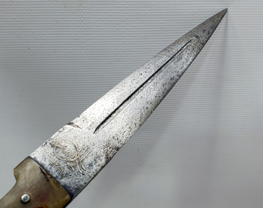 OSMANLI DÖNEMİ ÇOK NADİR KOFGARİ İŞÇİLİKLİ ÇERKES KAMASI