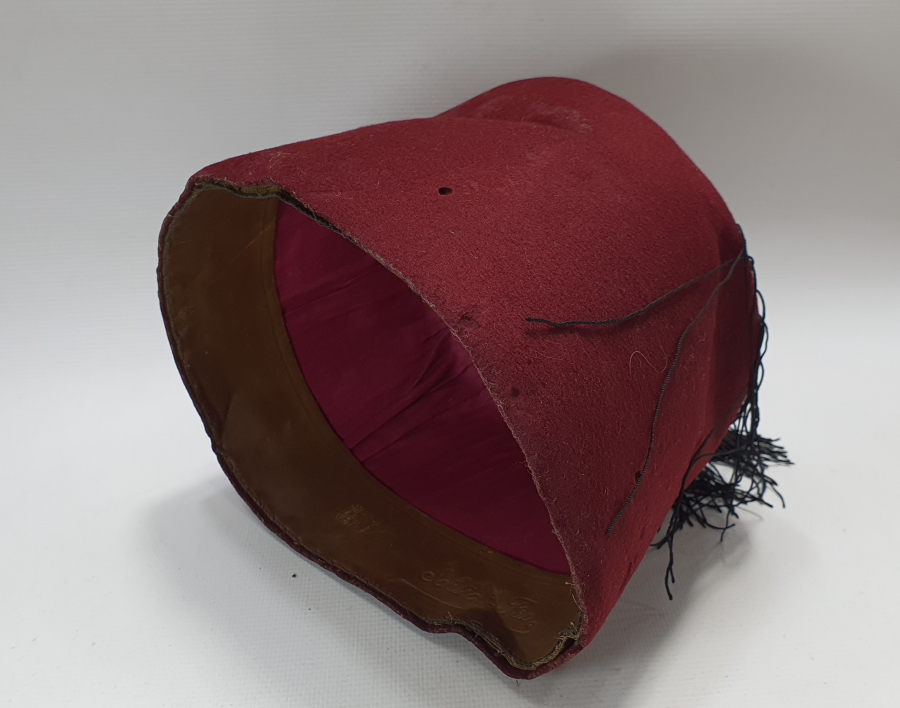 OSMANLI DÖNEMİ İÇİ OSMANLICA YAZILI NADİR FES