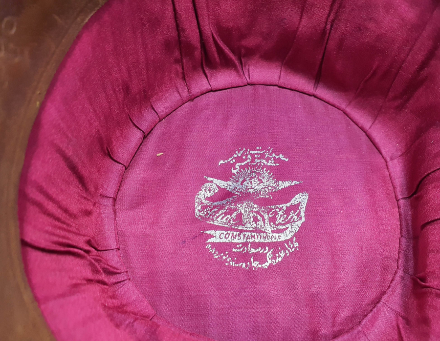 OSMANLI DÖNEMİ İÇİ OSMANLICA YAZILI NADİR FES