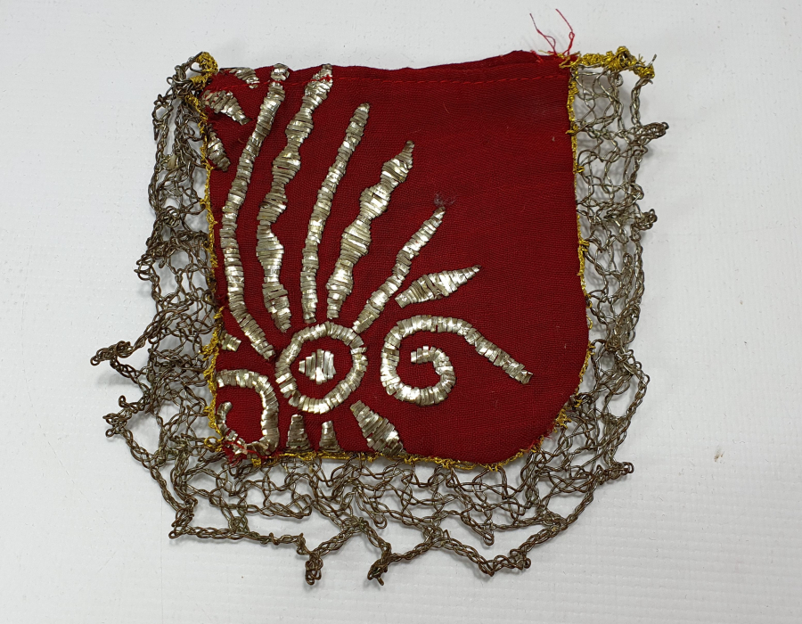 OSMANLI DÖNEMİ KOZAK TELLİSİ KINA KESESİ