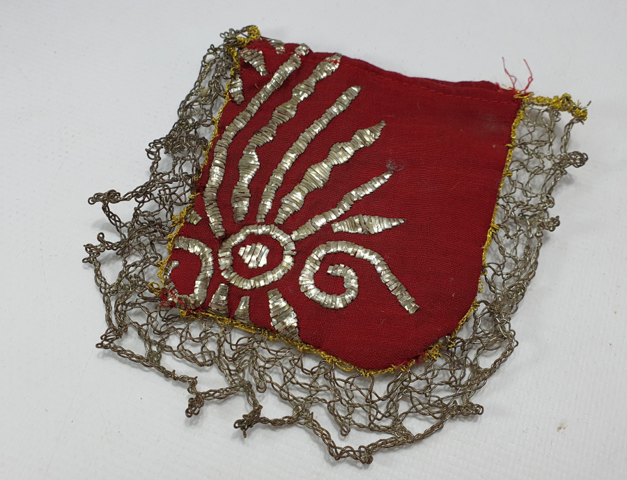 OSMANLI DÖNEMİ KOZAK TELLİSİ KINA KESESİ