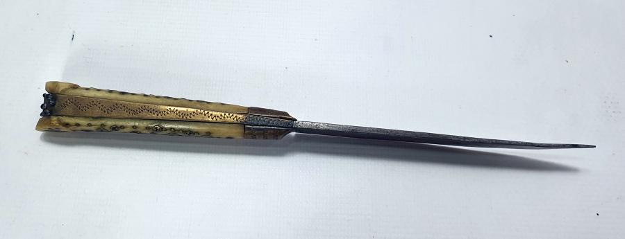 OSMANLI DÖNEMİ NADİR FORM BOSNA İŞİ KAMA