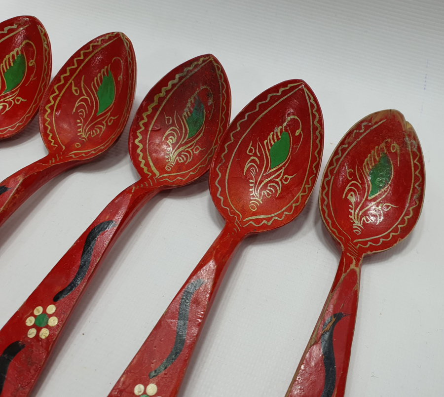 OSMANLI DÖNEMİ TAHTA KAŞIK TAKIMI