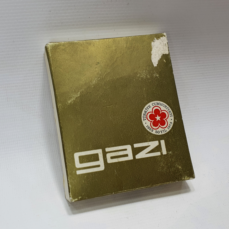 TÜRKİYE CUMHURİYETİNİN 50. YILI ANISINA YAPILMIŞ AÇILMAMIŞ KUTUSUNDA SİGARA