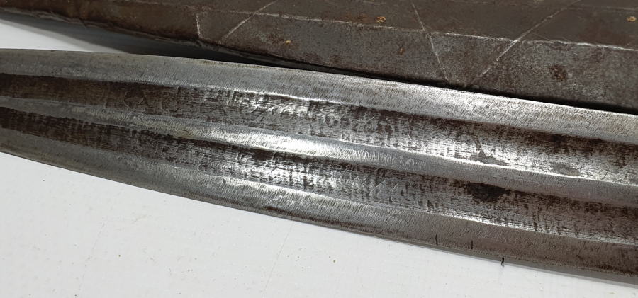 ÜZERİNDE OSMANLICA BEYİT YAZILI OSMANLI DÖNEMİ ÇERKES KAMASI