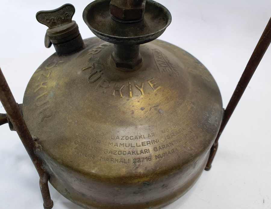ANTİKA TÜRK YAPIMI GAZ OCAĞI