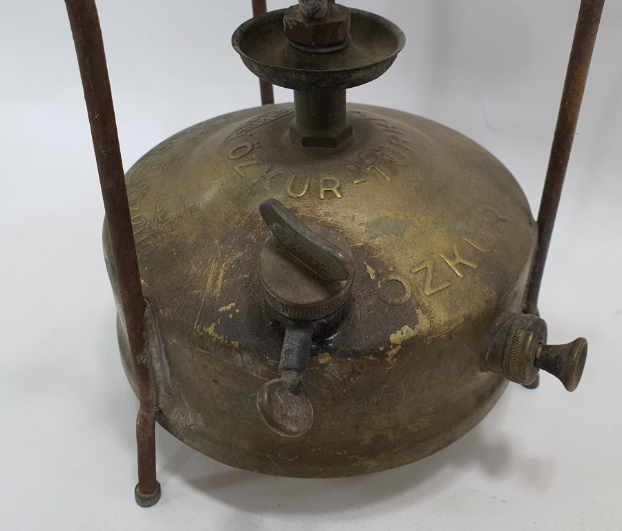 ANTİKA TÜRK YAPIMI GAZ OCAĞI