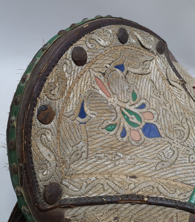 OSMANLI DÖNEMİ ÇOK NADİR AĞA İŞİ ÇERKES EYERİ