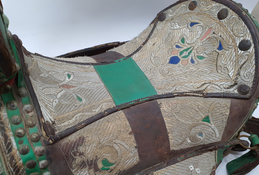 OSMANLI DÖNEMİ ÇOK NADİR AĞA İŞİ ÇERKES EYERİ