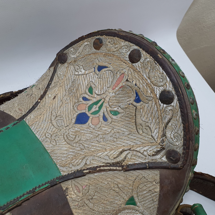 OSMANLI DÖNEMİ ÇOK NADİR AĞA İŞİ ÇERKES EYERİ