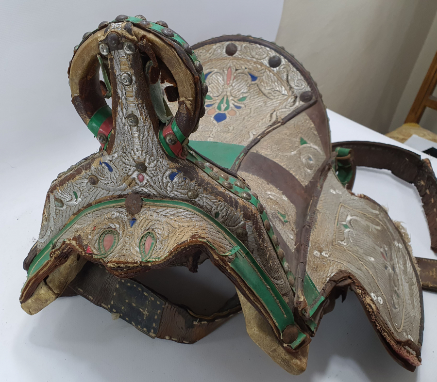 OSMANLI DÖNEMİ ÇOK NADİR AĞA İŞİ ÇERKES EYERİ