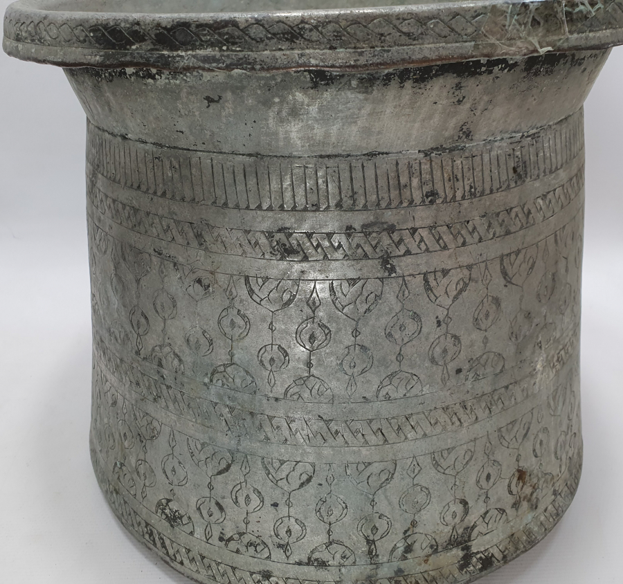 OSMANLI DÖNEMİ ÇOK NADİR TAMAMI İŞLEMELİ GELİN KAZANI