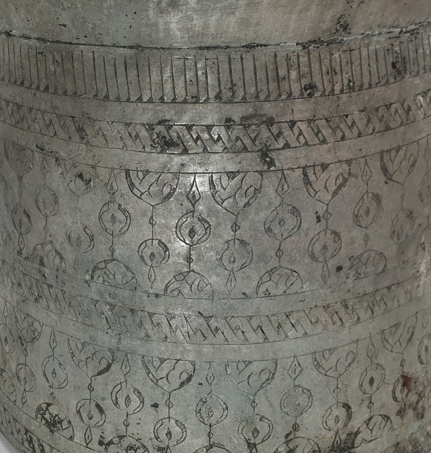 OSMANLI DÖNEMİ ÇOK NADİR TAMAMI İŞLEMELİ GELİN KAZANI