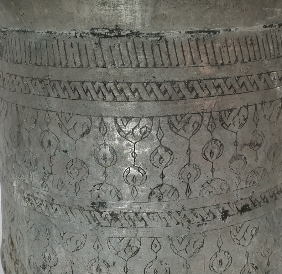 OSMANLI DÖNEMİ ÇOK NADİR TAMAMI İŞLEMELİ GELİN KAZANI