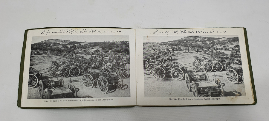 1. DÜNYA SAVAŞI ÇANAKKALE CEPHESİ FOTOĞRAFLARININ OLDUĞU ORJİNAL ALBÜM