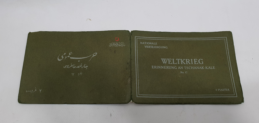 1. DÜNYA SAVAŞI ÇANAKKALE CEPHESİ FOTOĞRAFLARININ OLDUĞU ORJİNAL ALBÜM