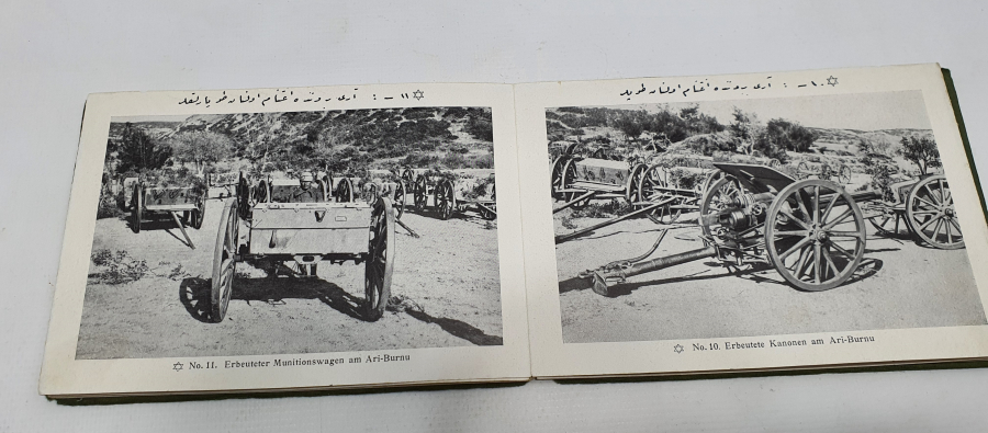 1. DÜNYA SAVAŞI ÇANAKKALE CEPHESİ FOTOĞRAFLARININ OLDUĞU ORJİNAL ALBÜM