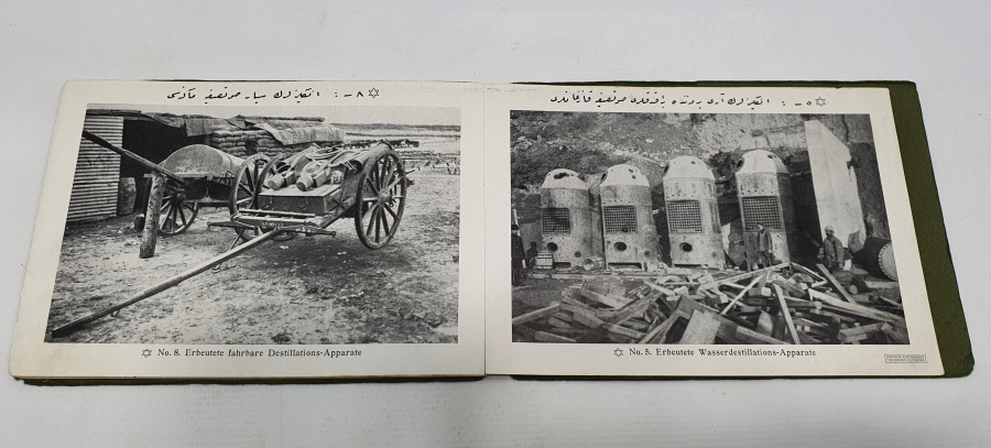 1. DÜNYA SAVAŞI ÇANAKKALE CEPHESİ FOTOĞRAFLARININ OLDUĞU ORJİNAL ALBÜM