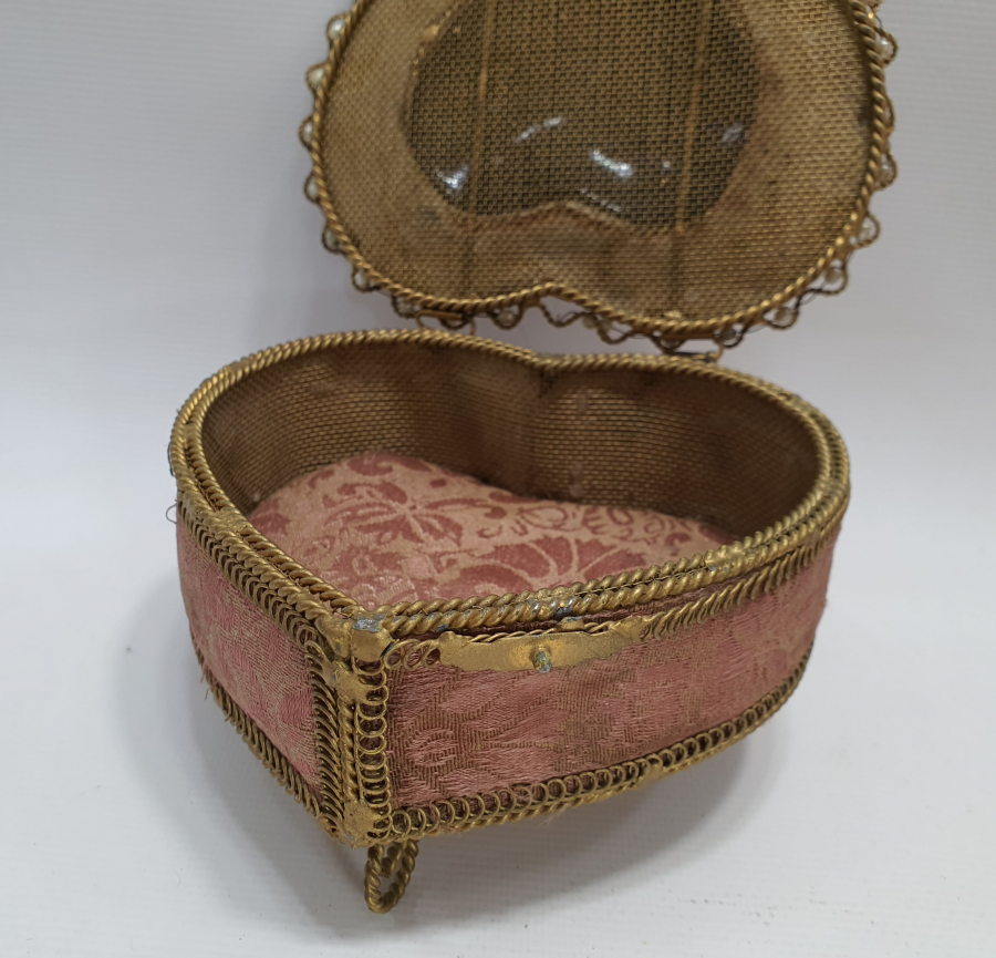 OSMANLI DÖNEMİ BÜYÜK BOY İNCİLİ MÜCEVHER KUTUSU