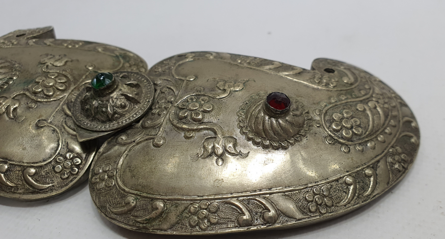 OSMANLI DÖNEMİ KABARTMA İŞÇİLİKLİ GELİN KEMERİ