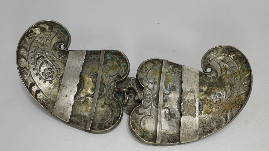 OSMANLI DÖNEMİ KABARTMA İŞÇİLİKLİ GELİN KEMERİ