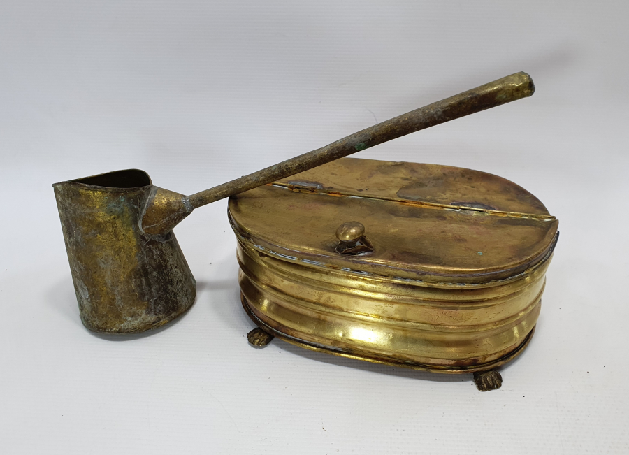 OSMANLI DÖNEMİ NADİR KAHVECİ KASASI VE CEZVESİ