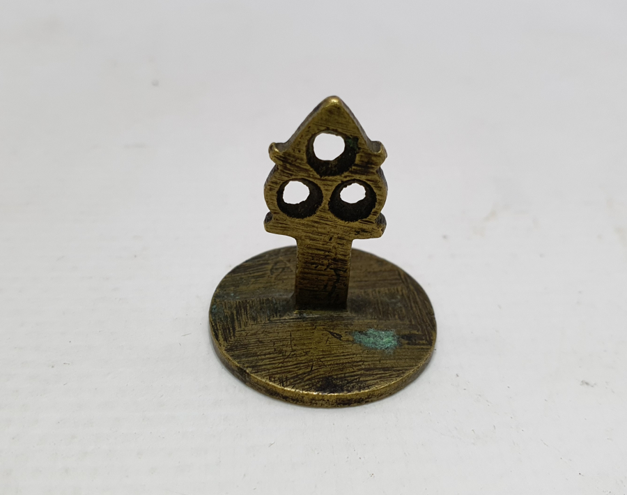 OSMANLICA YAZILI HAKKAK İŞİ EL KAZIMA MUHTAR MÜHRÜ