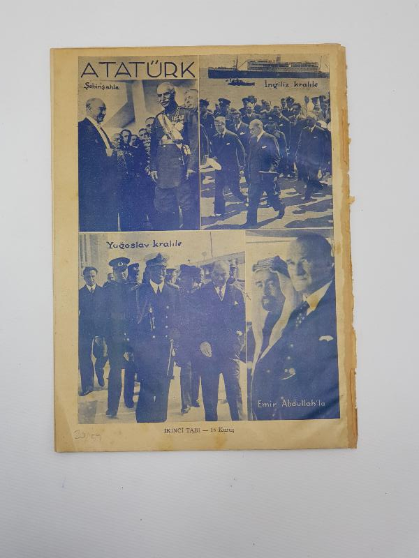 1938 ATATÜRK CENAZE MERASİMİ ALBÜMÜ 